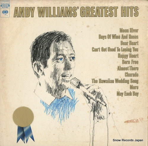 WILLIAMS, ANDY andy williams' greatest hits KCS9979