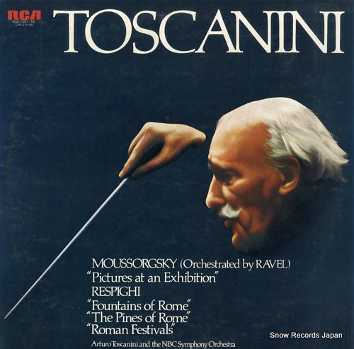 TOSCANINI, ARTURO moussorgsky; pictures at an exhibition RGC-7591-92