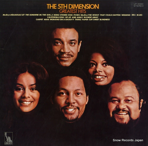 FIFTH DIMENSION, THE greatest hits LP-8980