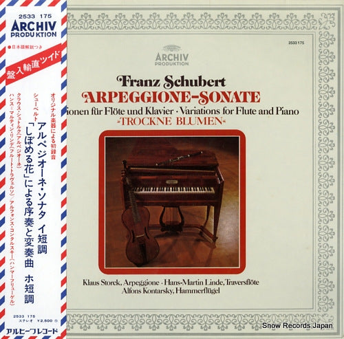 STORCK, KLAUS schubert; arpeggione-sonate 2533175