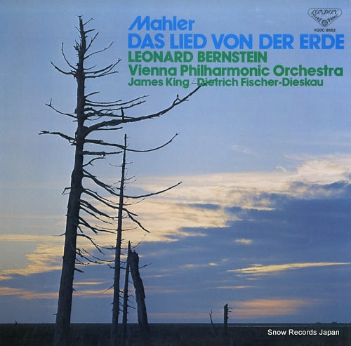 BERNSTEIN, LEONARD mahler; das lied von der erde K20C8662