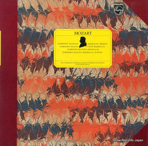 DAVIS, COLIN mozart; symphony no.38 in d major, k.504 "prague" PC-5623-24