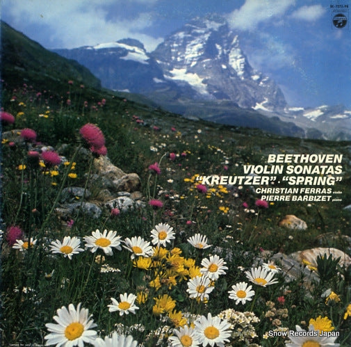 FERRAS, CHRISTIAN beethoven; violin sonatas "kreutzer" & "spring" OC-7273-PK