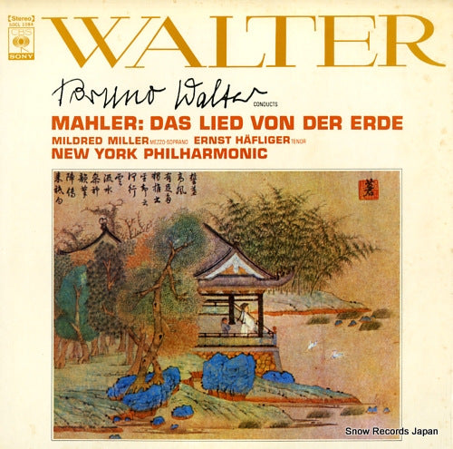 WALTER, BRUNO mahler; das lied von der erde SOCL1084
