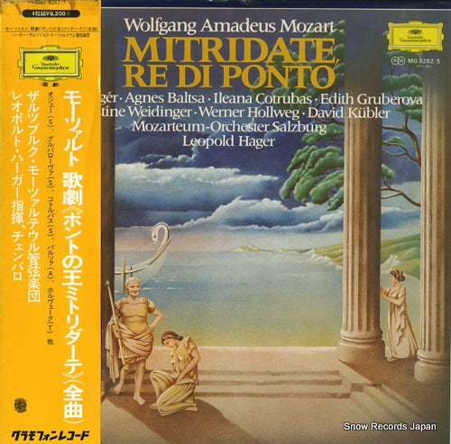 HAGER, LEOPOLD mozart; mitridate re di ponto MG8282/5