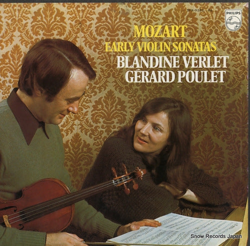 VERLET, BLANDINE mozart; early violin sonatas SFX-9582-84