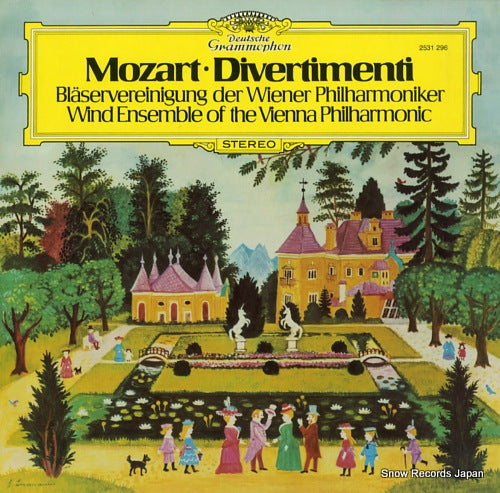 WIND ENSEMBLE OF THE VIENNA PHILHARMONIC mozart; divertimenti 2531296