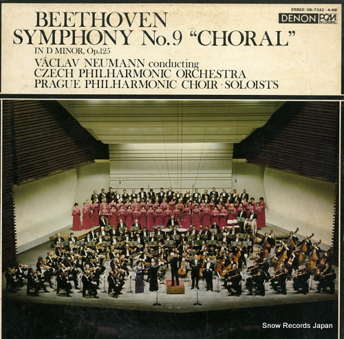 NEUMANN, VACLAV beethoven; choral OB-7333-4-ND