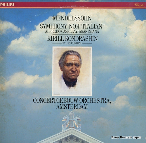 KONDRASHIN, KIRILL mendelssohn; symphony no.4 "italian" 20PC-2023