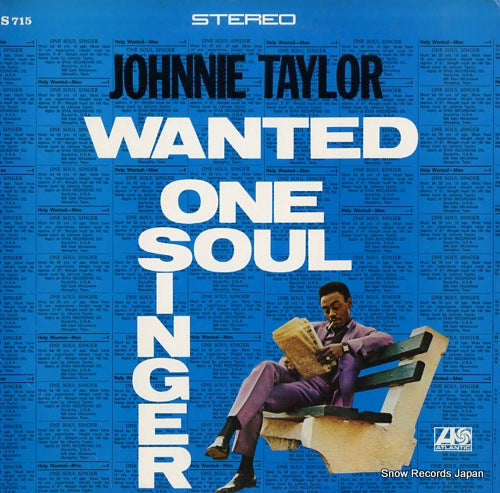 TAYLOR, JOHNNIE wanted one soul singer P-6170A