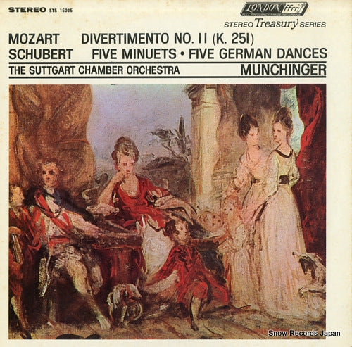 MUNCHINGER, KARL mozart; divertiment no.11 STS15035