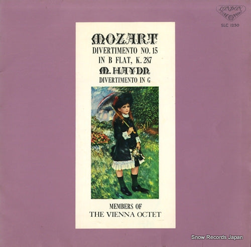 MEMBERS OF THE VIENNA OCTET mozart; divertimento no.15 SLC1250