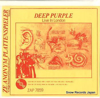 DEEP PURPLE live in london ZAP7859
