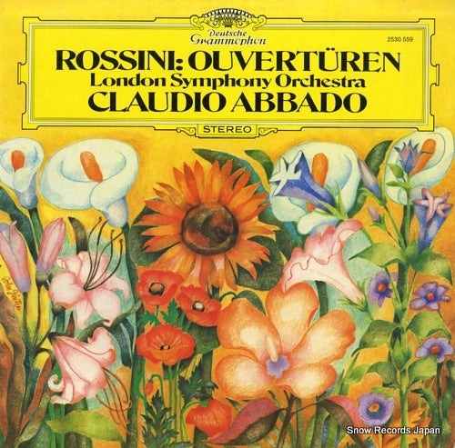 ABBADO, CLAUDIO rossini; ouverturen 2530559