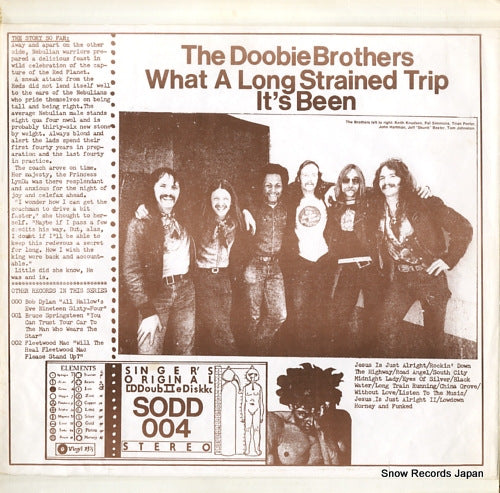 DOOBIE BROTHERS, THE what a long strained trip it's been SODD004