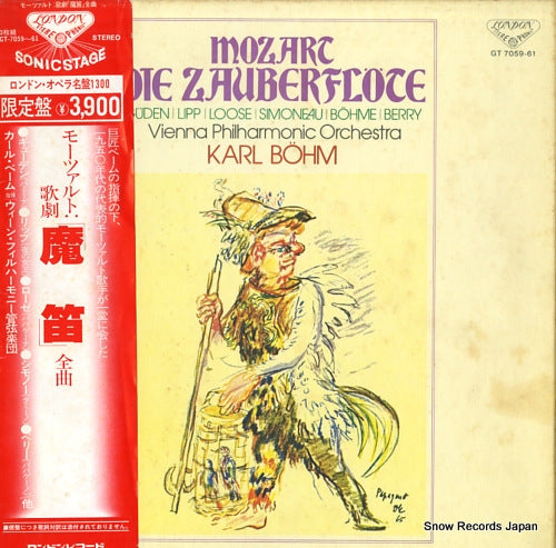 BOHM, KARL mozart; die zauberflote GT-7059-61