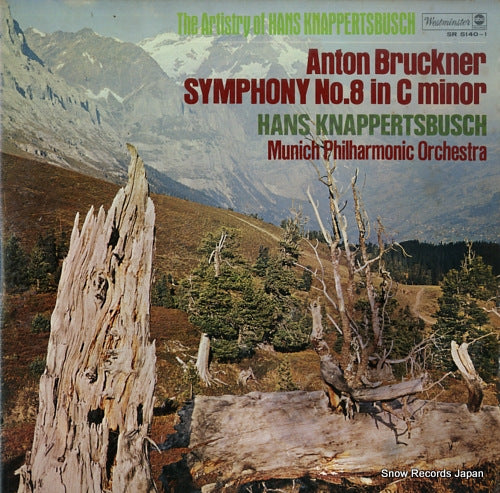 KNAPPERTSBUSCH, HANS bruckner; symphony no.8 in c minor SR-5140
