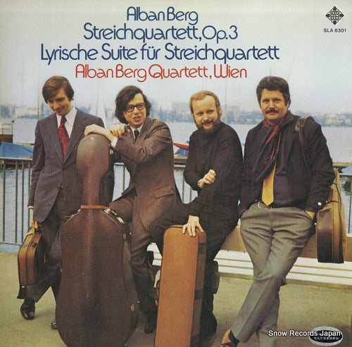 ALBAN BERG QUARTETT, WIEN alban berg; streichquartett, op.3 SLA6301