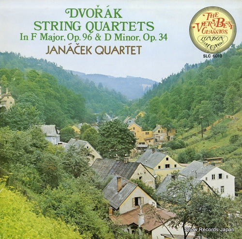JANACEK QUARTET dvorak; string quartets op.96 & op.34 SLC6010