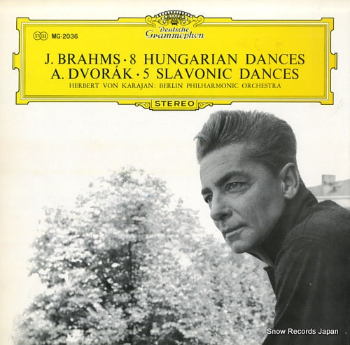 KARAJAN, HERBERT VON brahms; 8 hungarian dances MG-2036