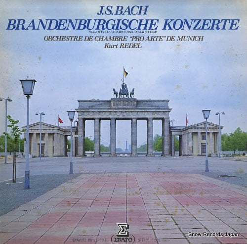 REDEL, KURT bach; brandenburgische konzerte nr.2 / nr.4 / nr.5 E-1005