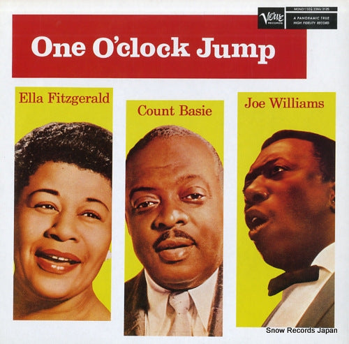 BASIE, COUNT, AND ELLA AND JOE one o'clock jump 23MJ3125