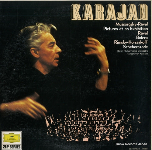 KARAJAN, HERBERT VON mussorgsky; pictures at an exhibition MGX9967/8