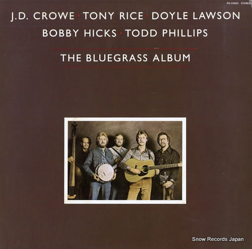 RICE, TONY, AND J.D. CROWE the bluegrass album PA-23005