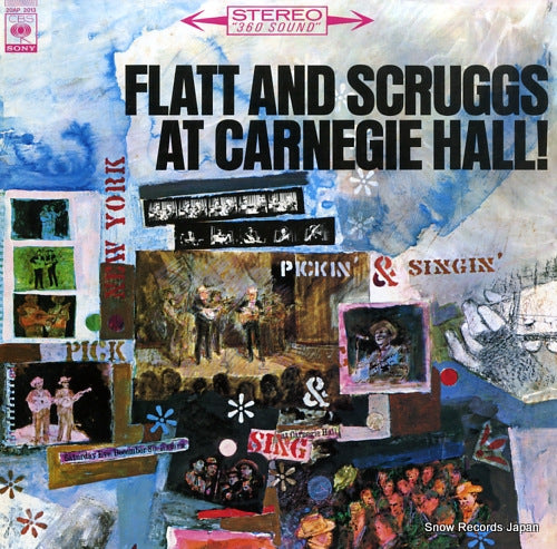 FLATT, LESTER, AND EARL SCRUGGS flatt and scruggs at carnegie hall! 20AP2013