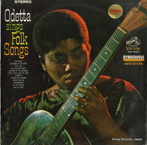 ODETTA odetta sings folk songs SHP-5287