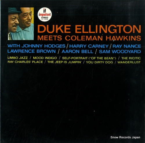 ELLINGTON, DUKE duke ellington meets coleman hawkins SH3006