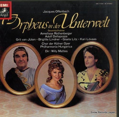 MATTES, WILLY offenbach; orpheus in der unterwelt EAC-77294-95