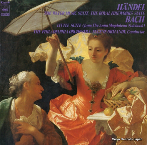ORMANDY, EUGENE handel; the water music suite / the royal fireworks suite FCCA-57