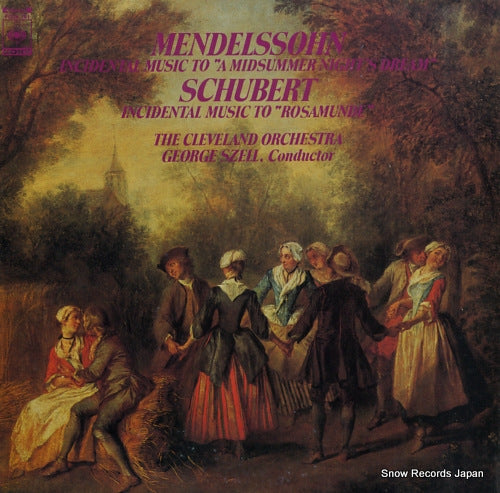 SZELL, GEORGE mendelssohn; incidental music to "a midsummer night's dream" FCCA191