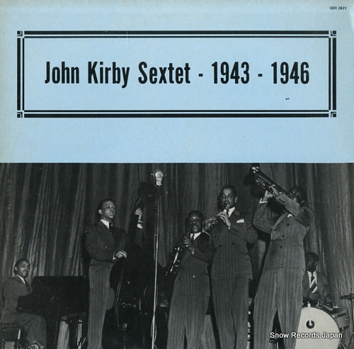 KIRBY, JOHN john kirby sextet 1943-1946 QSR2421