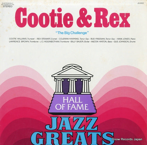 WILLIAMS, COOTIE, AND REX STEWART cootie & rex in the big challenge JG602
