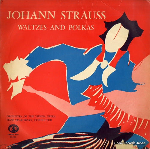 SWAROWSKY, HANS johann strauss; waltzes and polkas M2186