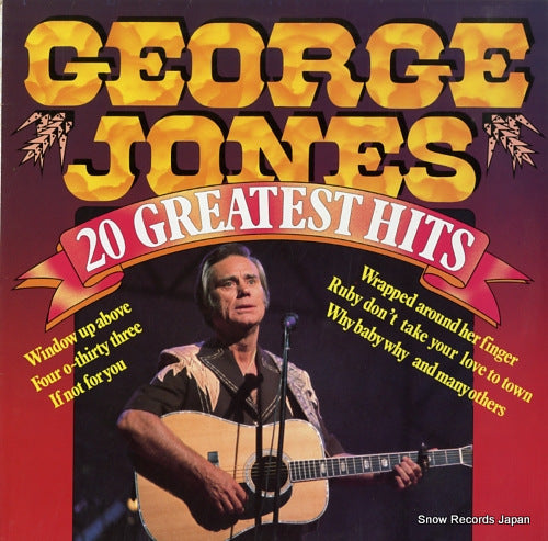 JONES, GEORGE 20 greatest hits BT555020