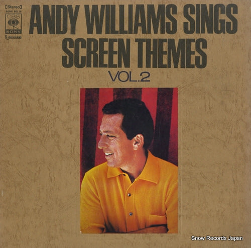 WILLIAMS, ANDY screen themes vol.2 SONX60116