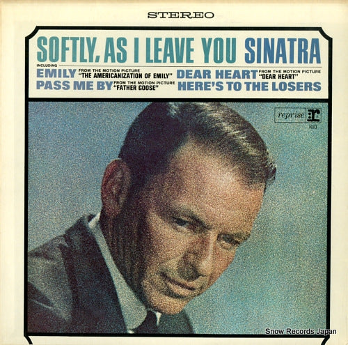 SINATRA, FRANK softly, as i leave you FS-1013