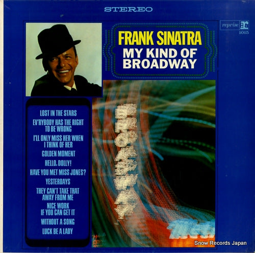 SINATRA, FRANK my kind of broadway FS-1015