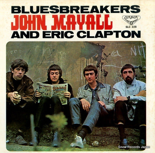 MAYALL, JOHN, AND THE BLUESBREAKERS WITH ERIC CLAPTON john mayall and eric clapton SLC228