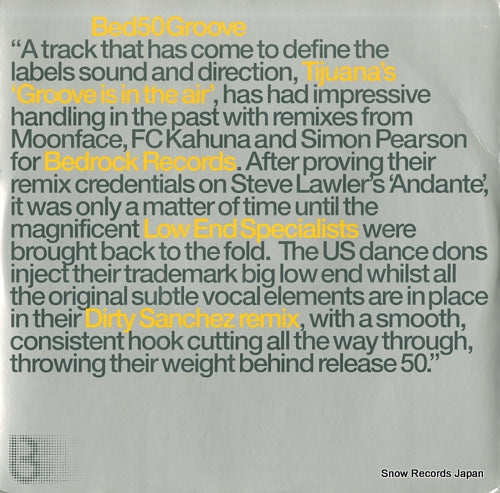 TIJUANA groove is in the air BED50GROOVE