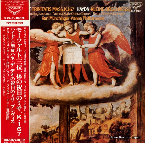 MUNCHINGER, KARL mozart; trinitatis mass, k.167 SLA6122