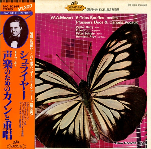 SCHREIER, PETER mozart; 6 trios buffes inedits EAC-30349