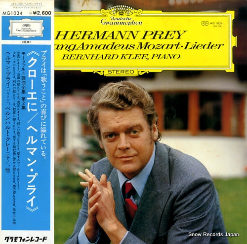 PREY, HERMANN mozart; lieder MG1034