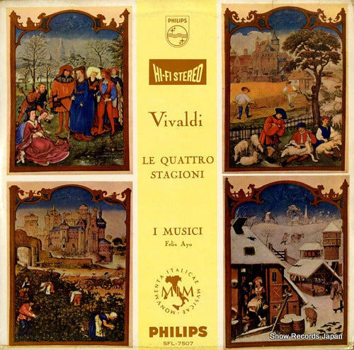 I MUSICI vivaldi; le quattro stagioni SFL-7507