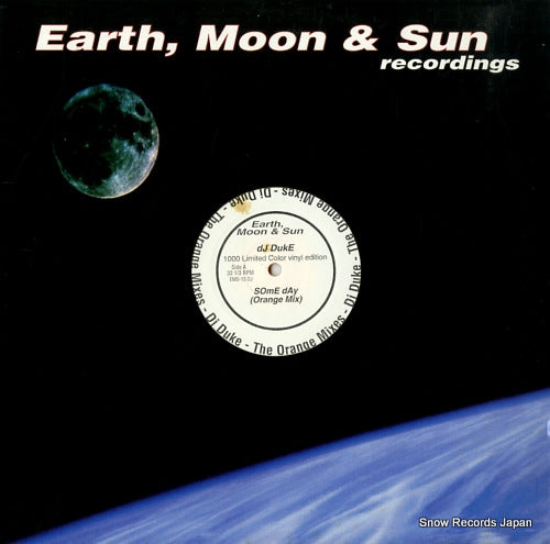 DJ DUKE some day (the orange mixes) EMS-13