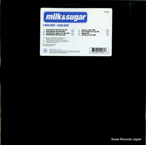MILK AND SUGAR higher & higher RAD99098-1