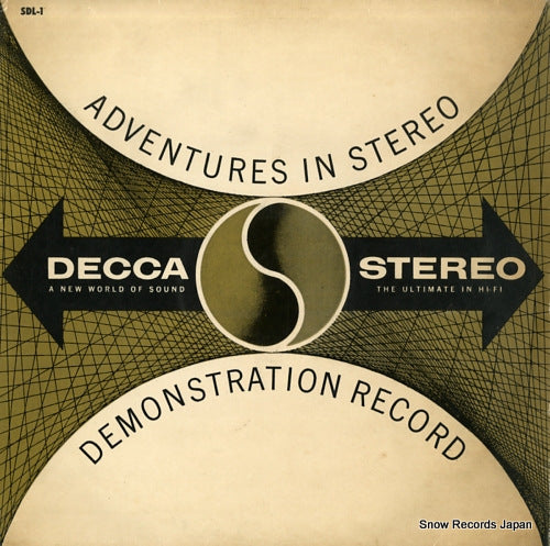 V/A adventures in stereo demostration record SDL-1